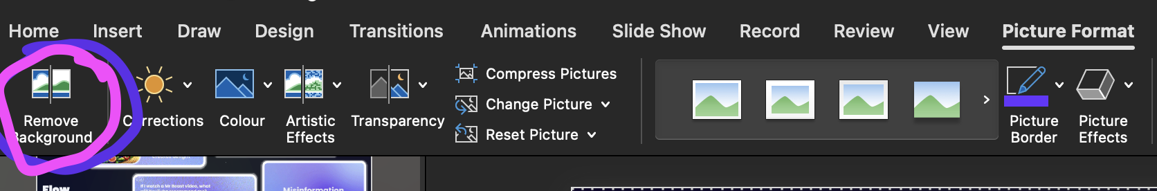 Remove Background Step 1